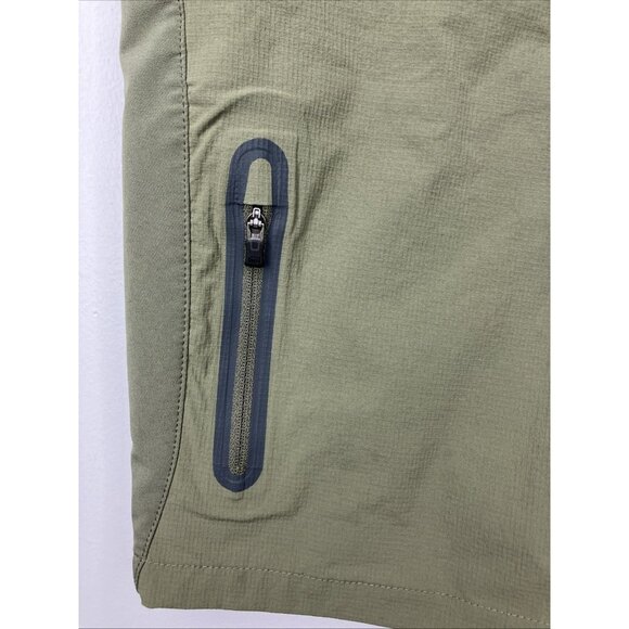 REI Womne's Size 2 Green Nylon Hiking Shorts READ - Picture 2 of 11